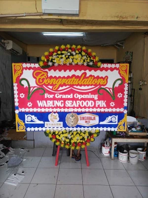 Papan Bunga di Jati Padang